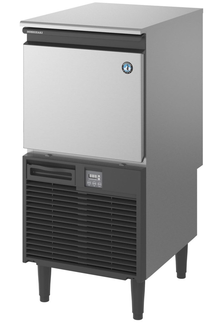 Kostkarka do lodu Hoshizaki KM-40C-HC-W - widok z przodu
